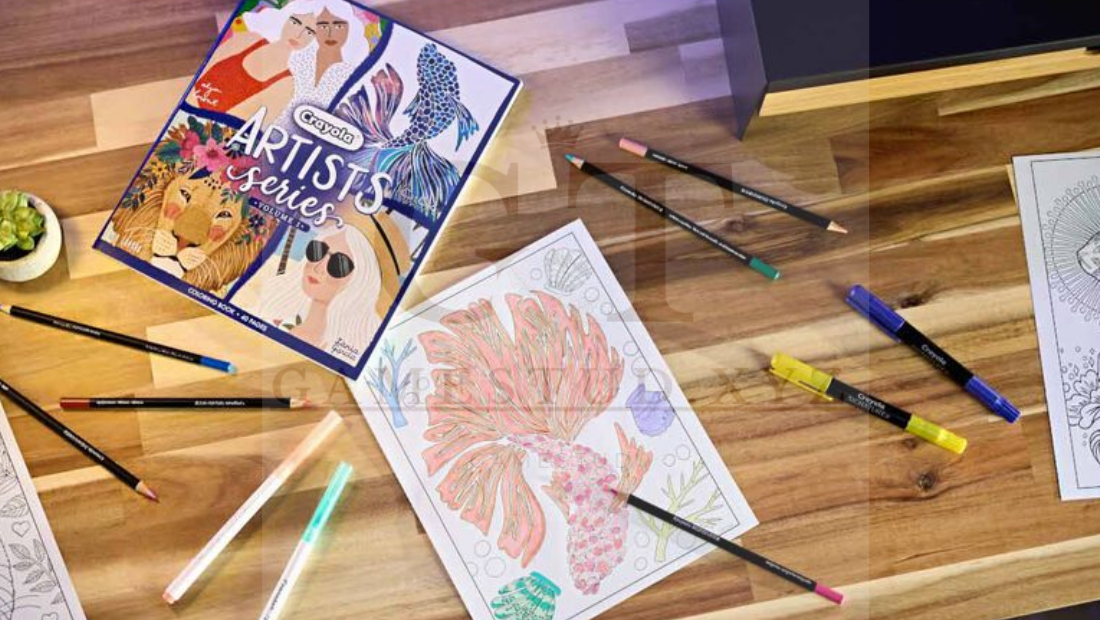 Crayola coloring tools for adults